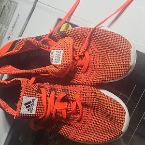 Adidas Bright Orange Sneakers